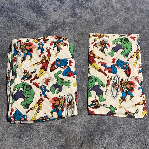 Pottery Barn Kids Bedding Pottery Barn Marvel Duvet Cover Sham Set